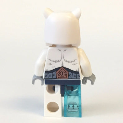LEGO Minifigure-Iceklaw-Legends of Chima-LOC127-Creative Brick Builders